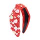 thumbnail image 2 of Diademas para San Valentín, accesorios para el cabello, corazón con perlas, diademas de nudo ancho para San Valentín, fiestas, citas, fiestas de Tanabata, regalos, diademas decorativas a juego para to, 2 of 7