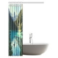 thumbnail image 2 of Cortina de ducha ABPHQTO Paisaje del lago 120x180 cm, 2 of 2