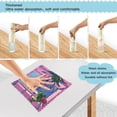 thumbnail image 3 of Yayeee 6 Pack Kitchen Dish Cloths Set for Washing Soft Drying Absorbent Microfiber Towels, Purple Window Scene, 3 of 9