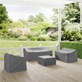thumbnail image 1 of Crosley Brands MO75011-GY 4 Piece Sectional Cover Set, Gray, 1 of 7