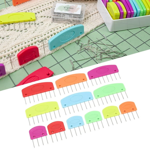 Knit Blocking Comb, Knit Blocker Stainless Steel and Plastic for Wool