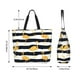 thumbnail image 5 of Disketp Gold Flamingo Bolsa Tote Estampada para Mujer, Bolso de Hombro y de Mano para Compras y Viajes, 5 of 8
