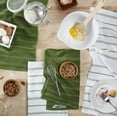 thumbnail image 2 of KitchenAid Albany Kitchen Towel 4-Pack Set, Matcha Green/White, 16"x26", 2 of 4