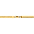 thumbnail image 3 of 14K Yellow Gold bracelet Chain style Herringbone 7 in 6.5 mm, 3 of 4