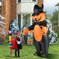 thumbnail image 4 of Coolmade Pumpkin Inflatable Costume for Adult, 1 Count, 4 of 7