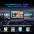thumbnail image 3 of FreshFun Autoestereos para Coche de 7 Pulgadas, Estéreo para Auto con Pantalla Táctil HD 1024 * 600, Apple Carplay, Android Auto, Mirror Link, Bluetooth, 3 of 5