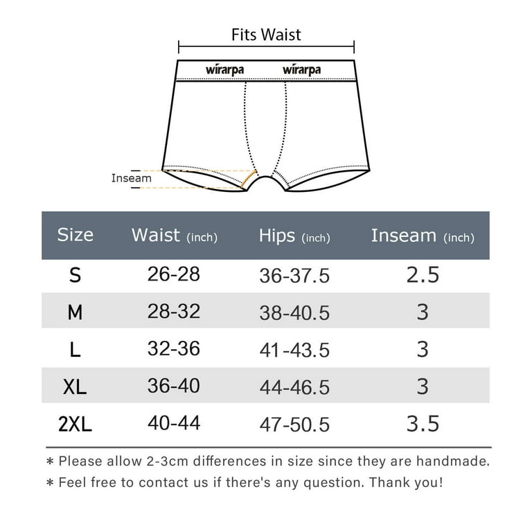 wirarpa Women's Cotton Boxer Briefs Underwear Anti Chafe Boy Shorts 3  Inseam 4 Pack Black Large