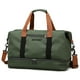 thumbnail image 1 of Bolsa de lona para equipaje de viaje, bandolera de fin de semana húmedo y seco de gran capacidad (verde) Tmvgtek Para estrenar, 1 of 3