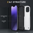 thumbnail image 4 of Funda para iPhone 14, doble capa de protección, a prueba de golpes, protección para pantalla y cámara., 4 of 5