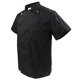 thumbnail image 1 of Chaqueta de chef de manga corta Kearding Uniforme de cocinero restaurante Negro 3XL, 1 of 6