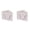 White-2Pcs, variant on 18.1*13.4 Inch Triangle Clothes Organizer Storage Bag, Foldable Fabric Hanger Holder with Handles, Trouser Clip Container and Garment Sorting Basket, for Closet Wardrobe Home or Dorm Use