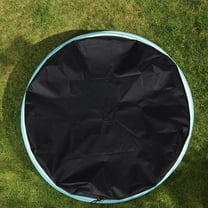 OUNONA Snow Shield Outdoor Patio Heater Cover Black Oxford Fabric 1Pack