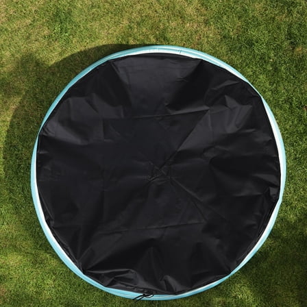 OUNONA Snow Shield Outdoor Patio Heater Cover Black Oxford Fabric 1Pack