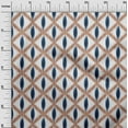 thumbnail image 2 of oneOone Tissu en Viscose Chiffon Imprimé Ikat Diamant BTY 42 Pouces de Large, 2 of 4