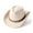 Beige, variant on Baby Sweetie Men Women's Western Cowboy Hat Vintage Trilby Panama Hat Classic Outdoor Fedora Hats with Belt