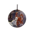 thumbnail image 1 of Trend Setters SPCIR931 Thomas Kinkade the Aristocats StarFire Prints Hanging Glass, 1 of 1