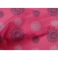 thumbnail image 4 of oneOone Cotton Cambric Fabric Spiral & Floral Block Decor Fabric Printed BTY 56 Inch Wide, 4 of 4