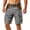 Gray, variant on Cargo Shorts for Men Button Outdoor Hiking Workwear Breathable Cotton Short Pants Summer Construction Carpenter Trucker Shorts with Multiple Pockets Khaki L