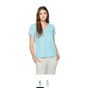 Karen Neuburger Womens Short Sleeve T-Shirt Pajama Top Title: S/Heather Teal