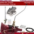 thumbnail image 1 of American Shifter  727 Shifter Kit Chrome 23 in. Swan E Brake Cable Clamp Trim Kit for DD819, 1 of 1