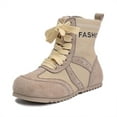 thumbnail image 6 of gcong Girls Ankle Boots Lightweight Non-slip desert Boots Military shoes Kid's hiking shoes, 6 of 7
