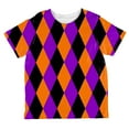 thumbnail image 1 of Halloween Court Jester Costume All Over Toddler T Shirt, 1 of 2