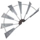 thumbnail image 2 of Iron Wall Decoration with Half Windmill Design for Home 1 Piec, 2 of 5