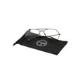 thumbnail image 2 of Gravity Shades Clear Lens Aviator Sunglasses, Black, 2 of 2