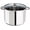 16 Quarts, variant on Stainless Steel Sauce Pan, Encapsulated Induction Ready Cooking Pot with Glass Lid, Oven Safe, Dishwasher Safe Soup Pot, 1-Quart
