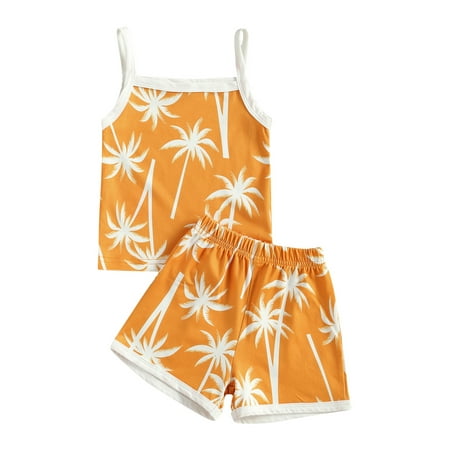 

One opening Baby Fashion Short Sleeve Print Romper/Sleeveless Tops+Shorts Set