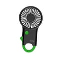 thumbnail image 4 of Ventilador portátil de mano 2 en 1 ligero, potente, recargable, portátil, personal verde, 4 of 9