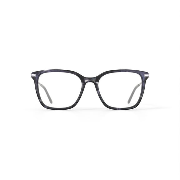 Walmart Women's MV022 Ash Square Prescription Eyeglasses with Case, Black Tortoise