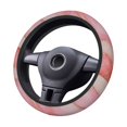 thumbnail image 3 of KLL Car Steering Wheel Cover, Universal 15 inch, Soft Elastic and Comfortable,Car Accessories Decorations-Flamingos, 3 of 7