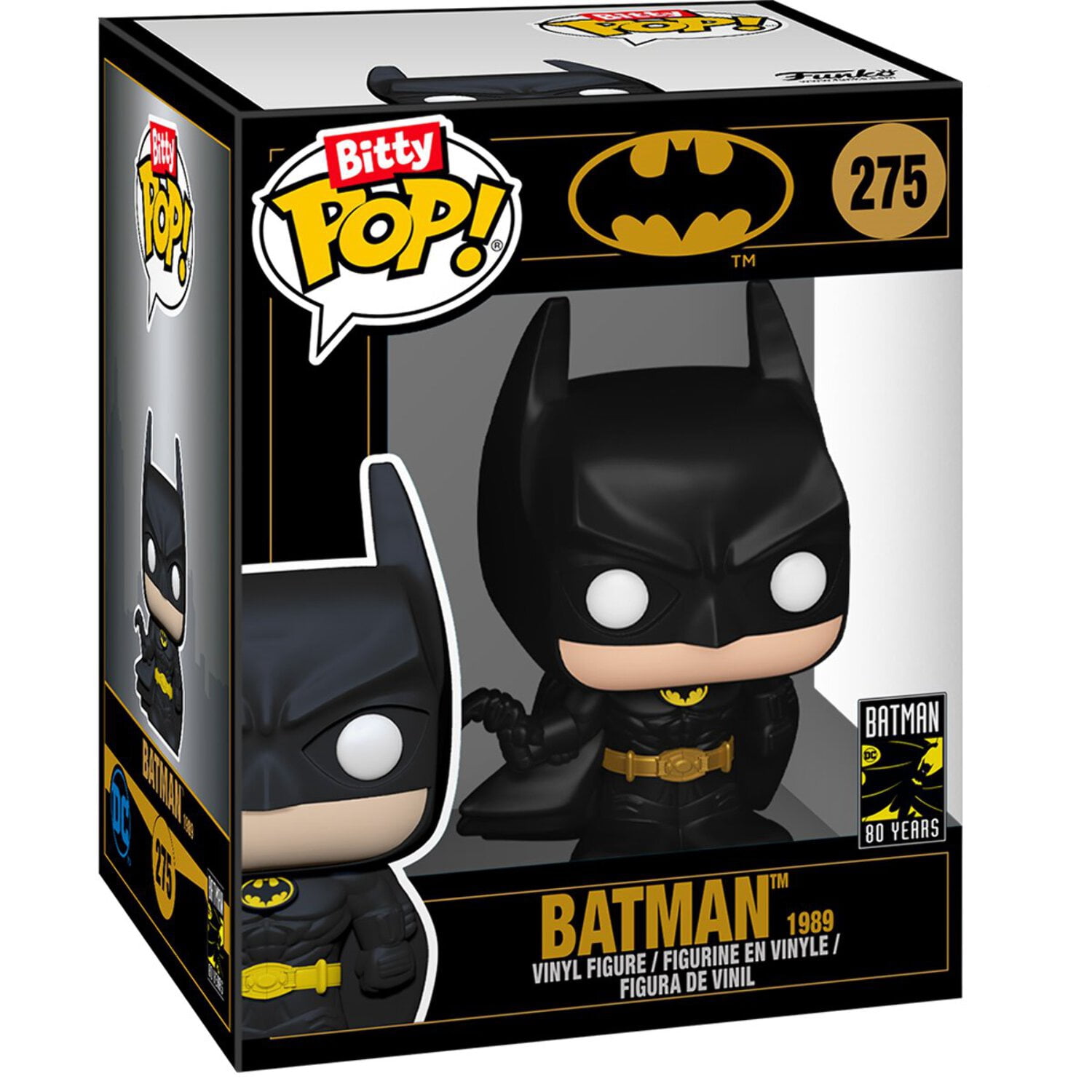 Funko, Batman Bitty Pop! 4-Pack, 85th Anniversary, Mini Figures