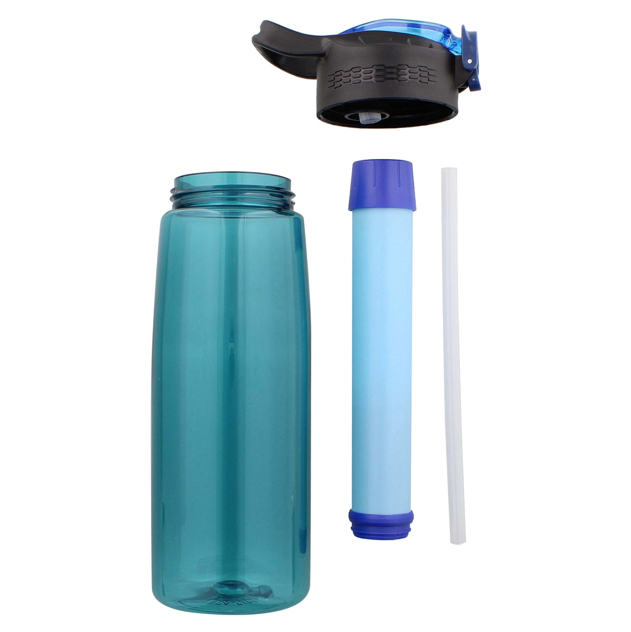 Öko - Advanced Water Bottle with Filter Derived from Nasa Technology, Filtered Water Bottle for Travel/Outdoors & Home, Water Filter Bottle for