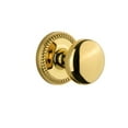 thumbnail image 4 of Grandeur Newfav_Psg_234 Newport Solid Brass Rose Passage Door Knob Set - Bronze, 4 of 7