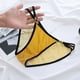 thumbnail image 3 of Panty Microfibra con Encaje Gibobby Logo personalizado Amarillo XL, 3 of 5