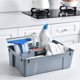 thumbnail image 4 of Organizador de herramientas de plástico de calidad comercial con asa para limpiar pisos de baño y, 4 of 7