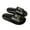 Metal Skull, variant on Men's Summer Fashion Flat Leather Open Toe Skull Slippers