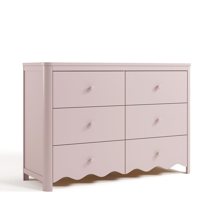 Casablanca 6 Drawer Dresser Storkcraft Color: Blush