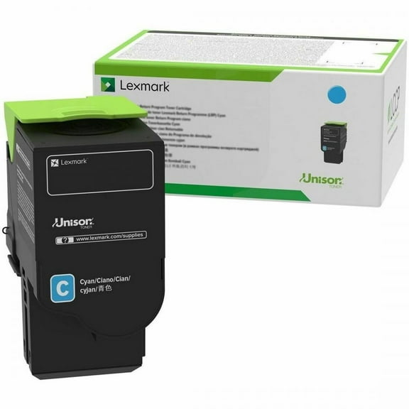 Lexmark™ 78C1UCE Cyan Ultra-High Yield Toner Cartridge