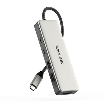 WAVLINK USB Hub, USB C Adapter with 4K HDMI & 125W charging| 10Gbps USB for MacBook/ Chromebook