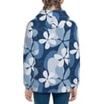 thumbnail image 6 of Naloa Flower Teenage Zipper Hoodie, Long Sleeve Zip Up Hoodies Casual Jackets Tops for 7-12 Years-Medium, 6 of 6