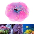thumbnail image 2 of Coral de loto, gel de sílice suave que se mueve naturalmente con el flujo de agua, decoraciones de acuario que brillan en la oscuridad, adornos de coral brillantes para decoraciones de, 2 of 8