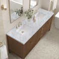 thumbnail image 3 of James Martin Vanities 485-V72-3Car Myrrin 72" Double Basin Wood Vanity Set - Mid-Century, 3 of 7