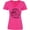 Hot Pink, variant on Summer Vacation Mode Delray Beach Florida Women's V-Neck T-Shirt
