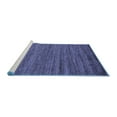 thumbnail image 2 of Ahgly Company Machine Washable Indoor Rectangle Abstract Blue Modern Area Rugs, 8' x 10', 2 of 4