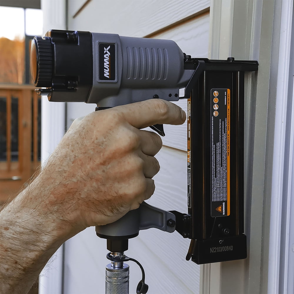 NuMax SBR50WN Pneumatic 18-Gauge 2" Brad Nailer with Nails (2000 Count)