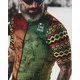 thumbnail image 3 of Maillot de ciclismo de manga corta verde de verano para hombre, camisetas de ciclismo aerodinámico, camisetas Sear Bicycle Maillot, ropa de ciclismo para hombre, verano, fabricado en EE. UU., 3 of 5