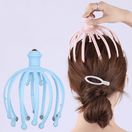 Junmo 2 Pieces Head Massager, 18 Head Massage Claws, Relax Your Scalp